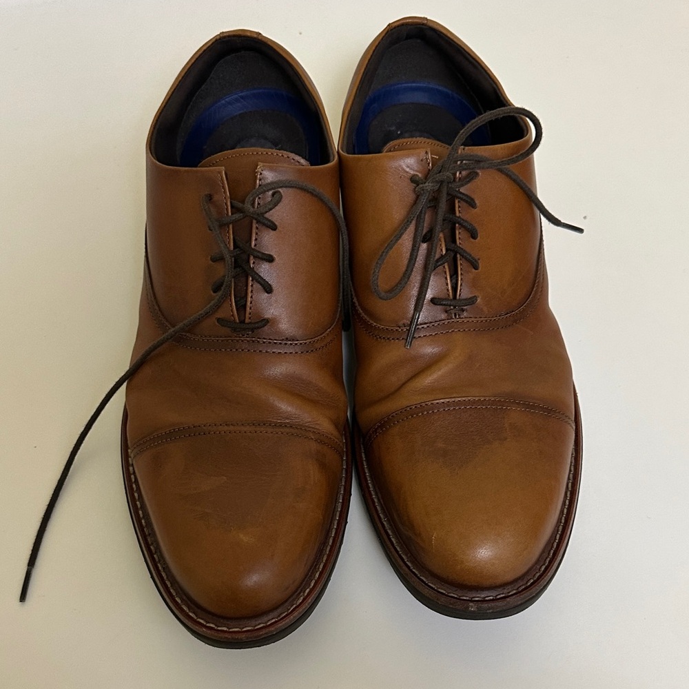 REACTION Kenneth Cole
 Brown Leather Men's Shoes